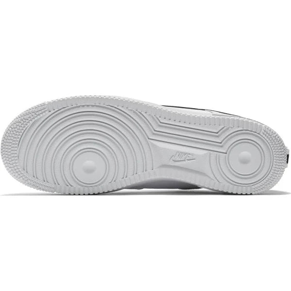 Outsole of Air Force 1 LV’08 Utility Low 'White' featuring a classic circular traction pattern and durable rubber construction for superior grip.