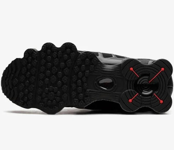 Nike Shox TL 'Black Max' outsole featuring durable traction pattern and signature Shox cushioning for superior grip and comfort.