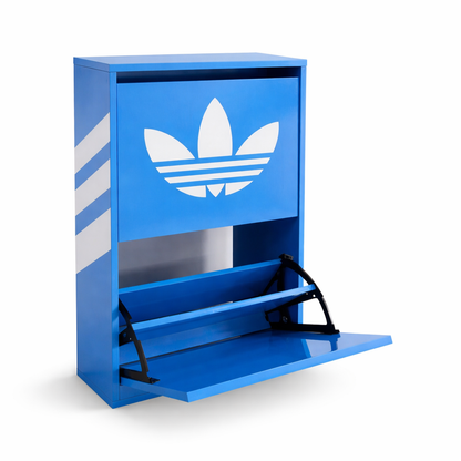 Adidas Sneaker Display Cabinet | Premium Tilt-Out Storage Unit