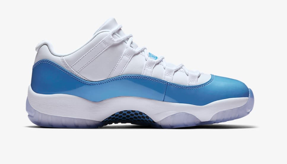 Nike air jordan 11 low columbia/University blue