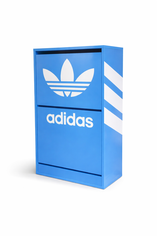Adidas Sneaker Display Cabinet | Premium Tilt-Out Storage Unit