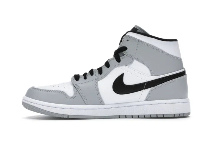 Jordan 1 Mid 'Light Smoke Grey'