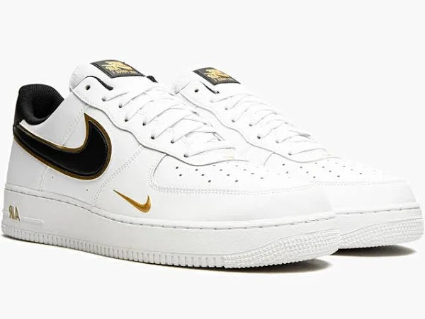 Air Force 1 Low ’07 Essential Mini Swoosh 'White Black Gold'